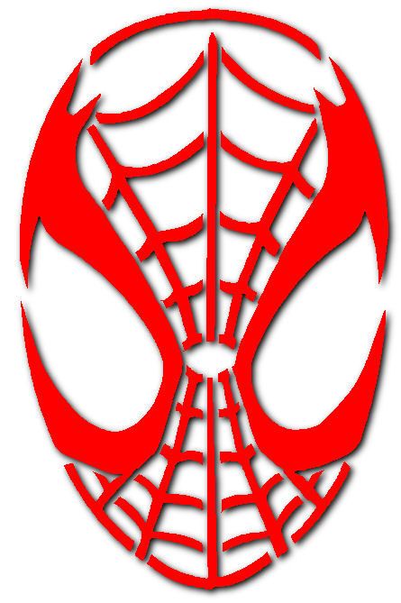 Printable Spiderman Pumpkin Stencil