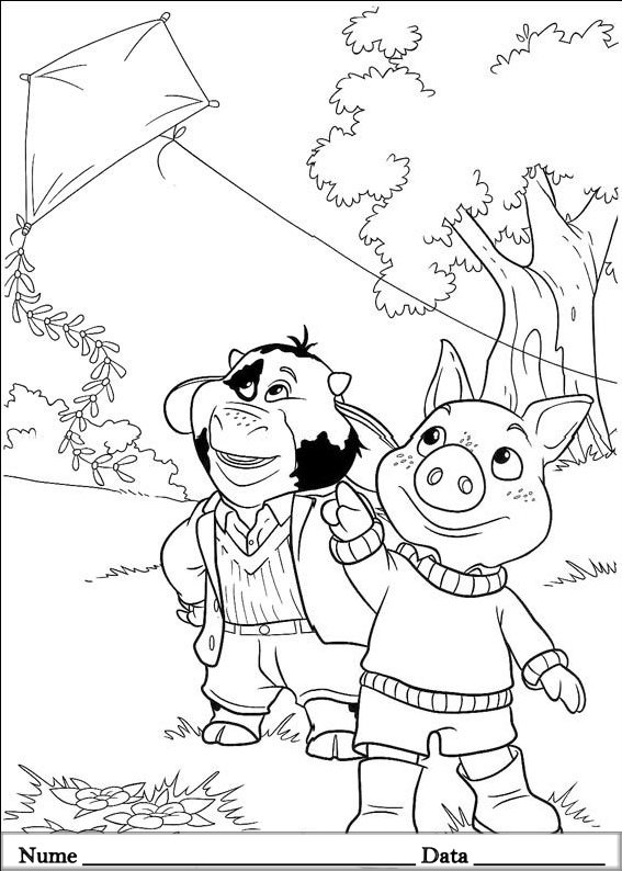 Desene de colorat si planse educative Planse de colorat