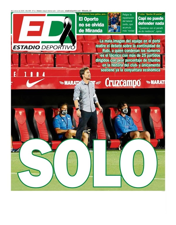 Betis, Estadio Deportivo: "Solo" Betis, Estadio Deportivo: "Solo"