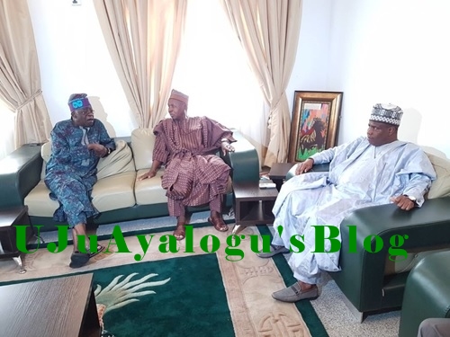 APC Chieftains, Governors Pay Condolence Visit to Grieving Tinubu Over Death of His Son, Jide (Photos)