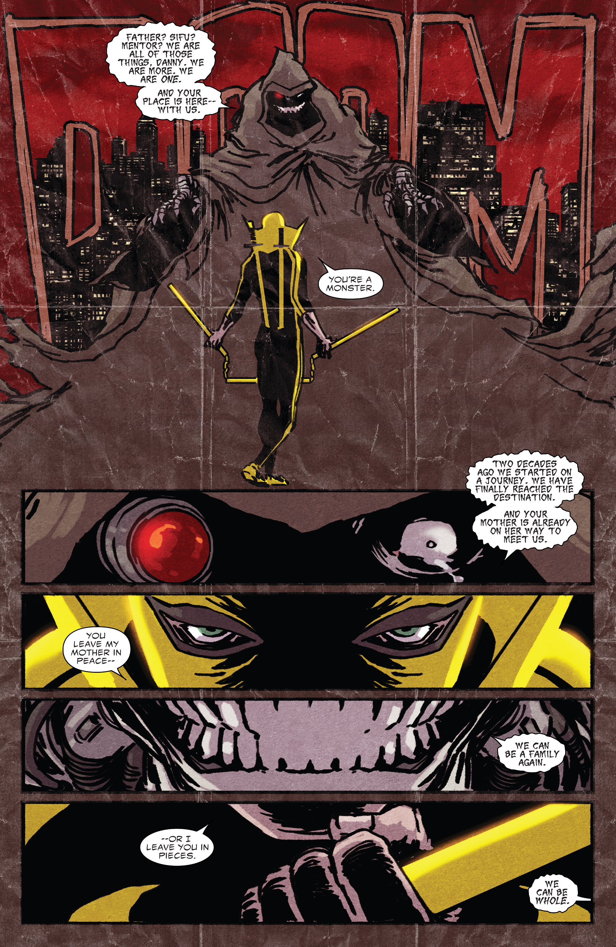Read online Iron Fist: The Living Weapon comic -  Issue #9 - 14