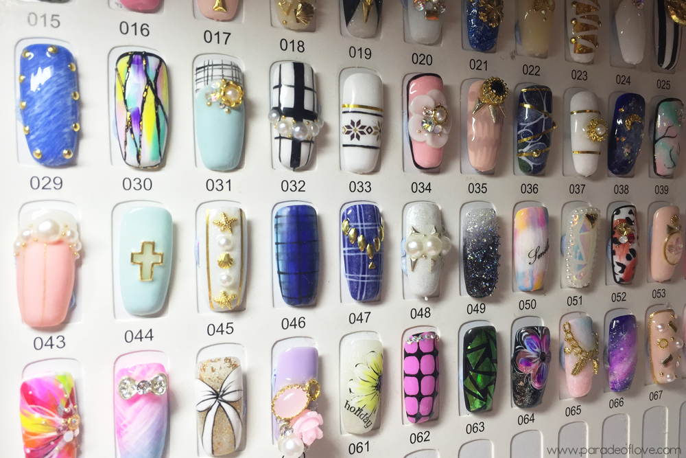 Nautical Floral Nails with J Nails Garden Roanna Tan Paradeoflove