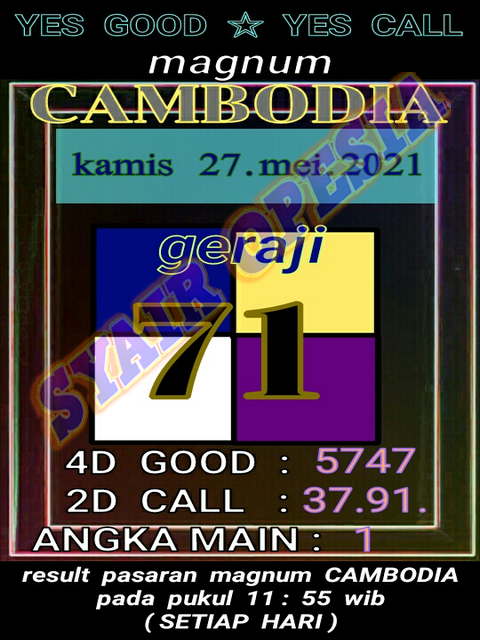 Syair Sdy Hari Ini Kamis 27 Mei 2021 Opesia Official