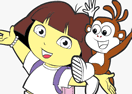 imagem Dora Coloring Fun jogo onnline