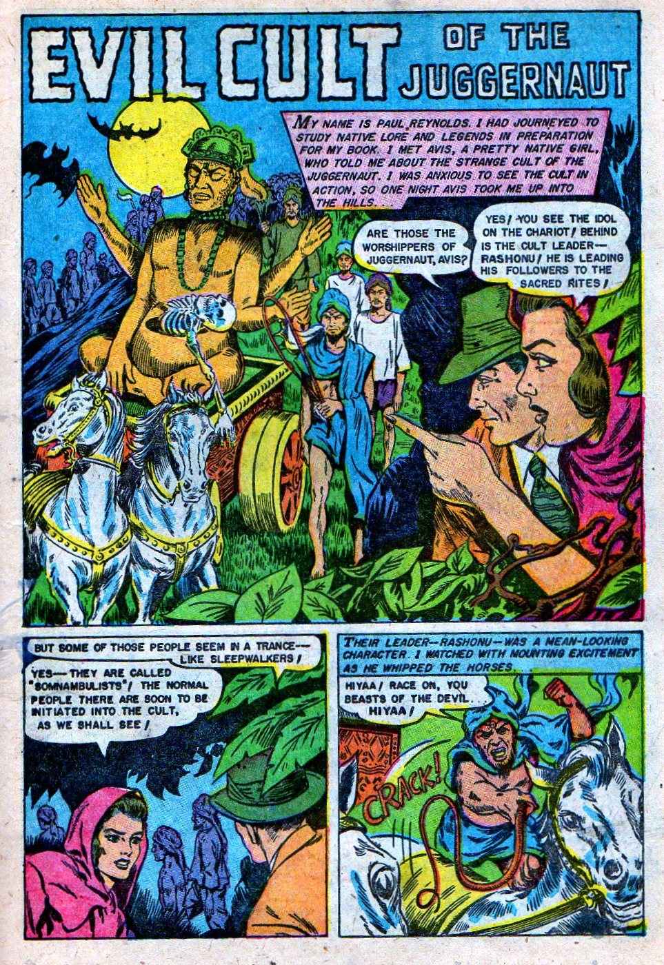 Read online Baffling Mysteries comic -  Issue #17 - 19