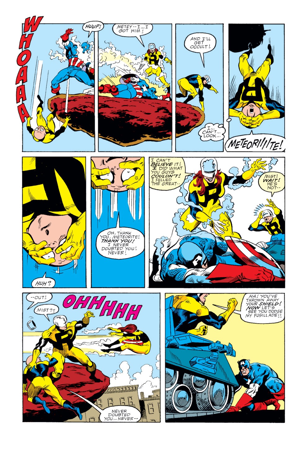 Captain America (1968) Issue #346 #276 - English 22