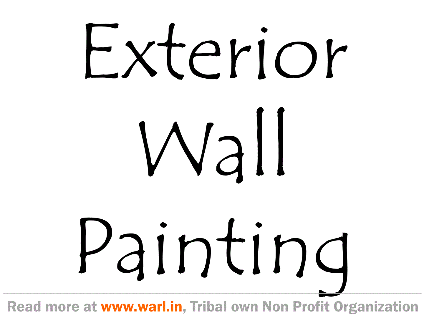 Wall Painting (Exterior) Buy Warli Paintings