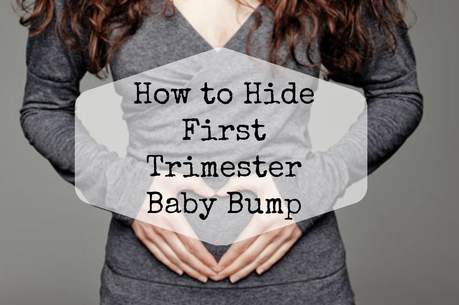 Aseel's Corner How to Hide First Trimester Baby Bump!