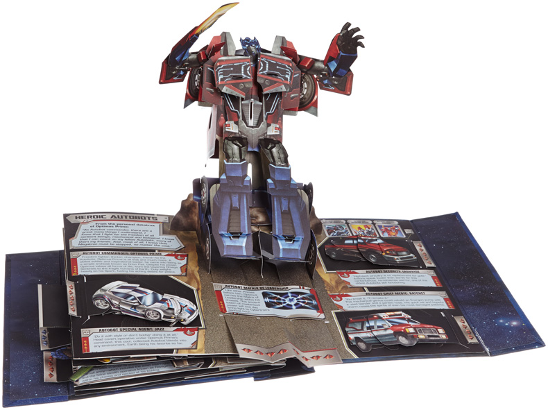 The Dork Review Transformers Ultimate PopUp Universe by Matthew Reinhart