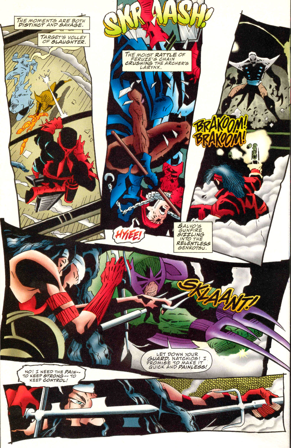 Read online Elektra (1995) comic -  Issue #4 - 31