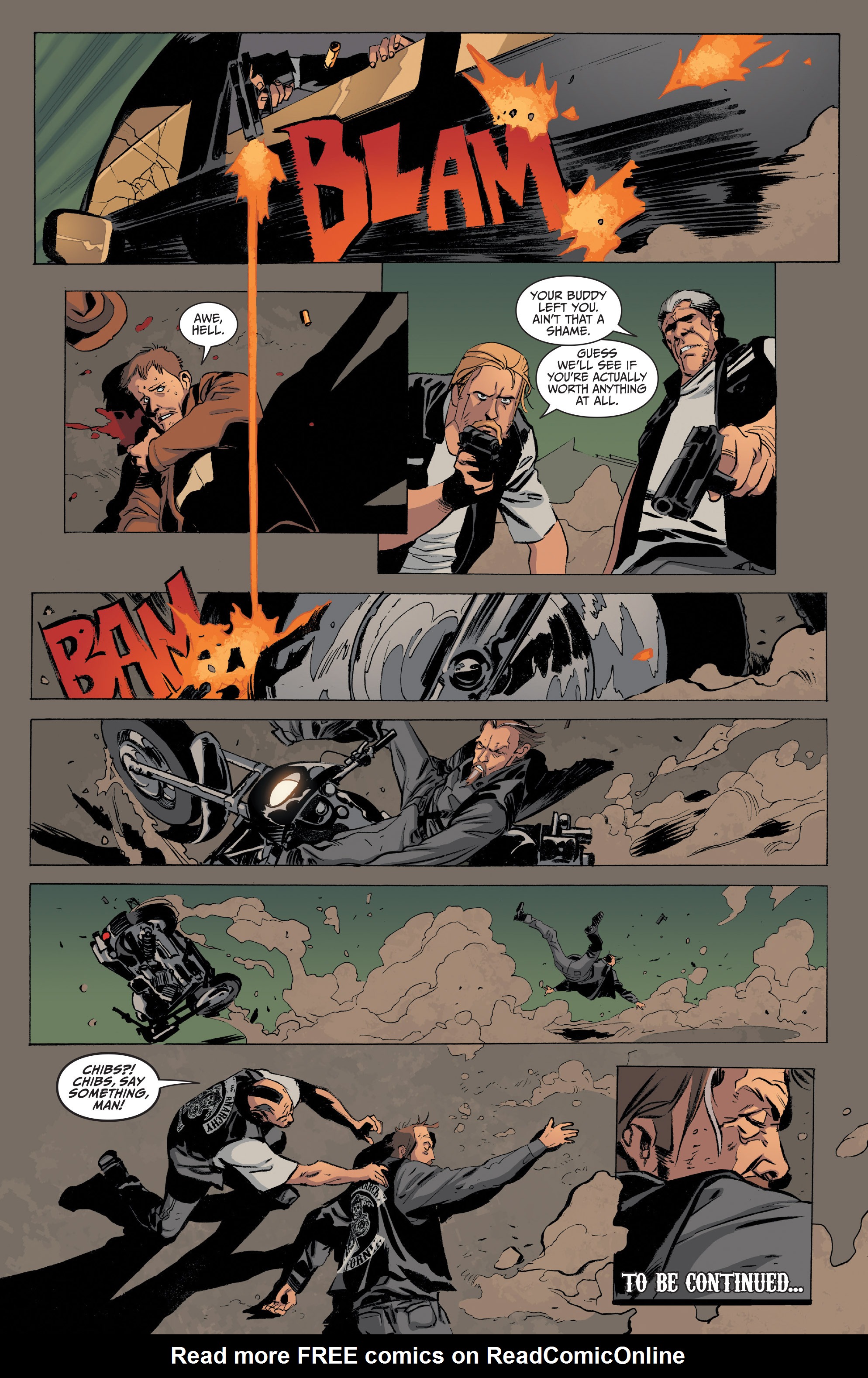 Read online Sons of Anarchy comic -  Issue #23 - 24