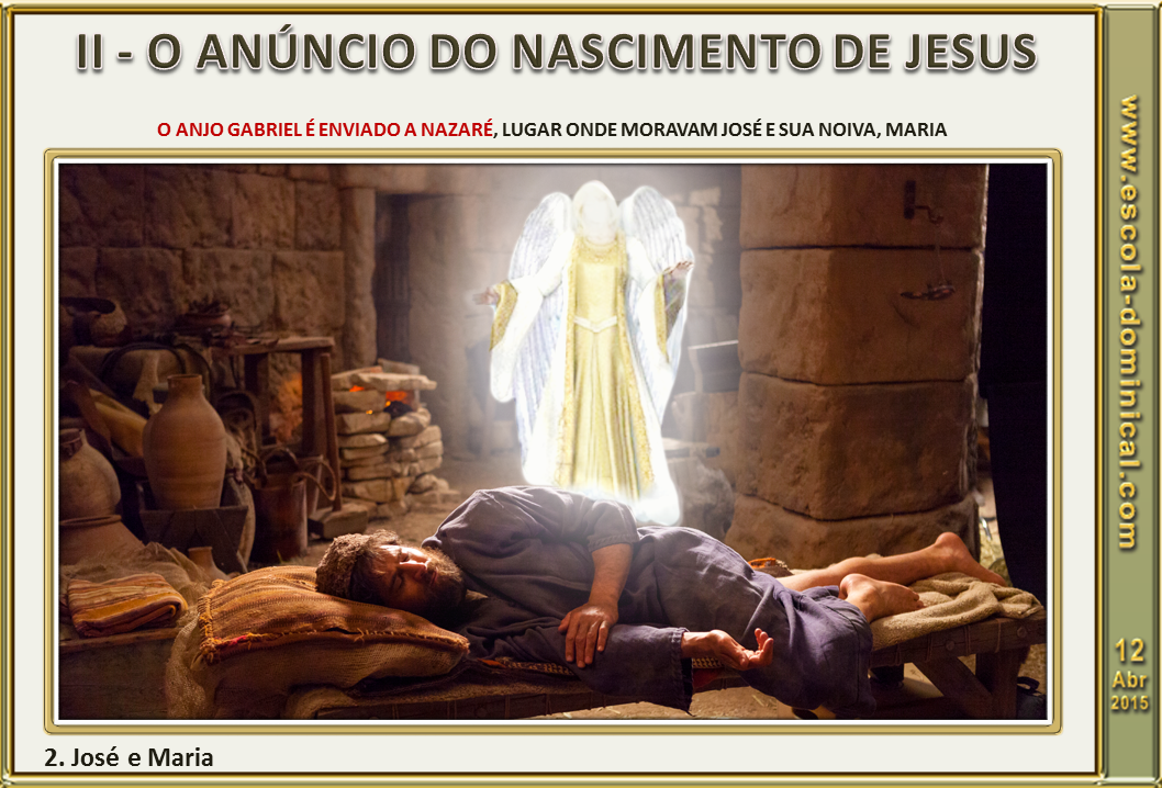 O Nascimento de Jesus caminhando pela