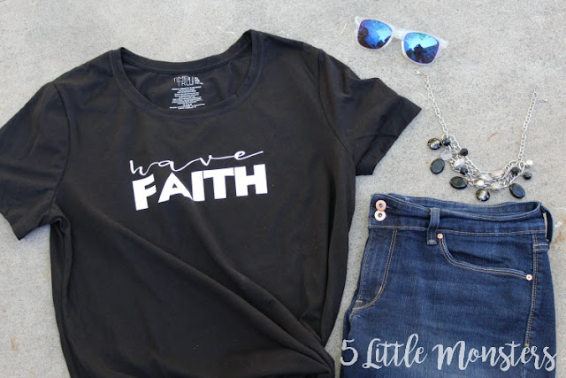 5 Little Monsters: Inspirational T-Shirts with Cricut