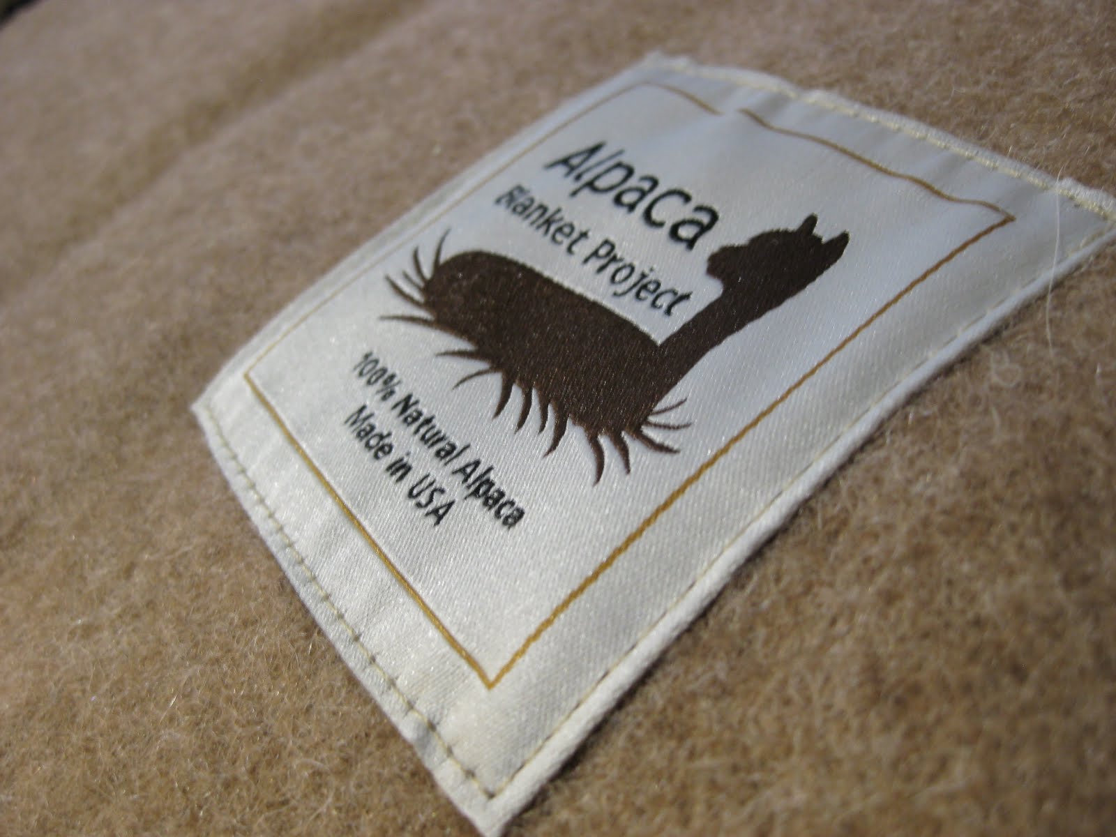 Pendleton Alpaca Blanket Project 2012 Silky Alpaca