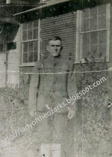 Grandpa Ezra in his World War I uniform (yes, WWI)