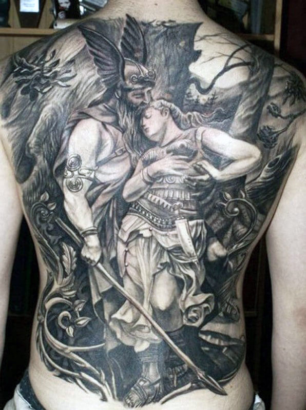tatuaje de Odin