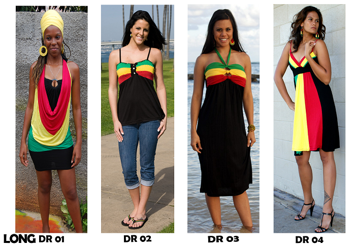 Original BingiWear: robe rasta-rasta dress