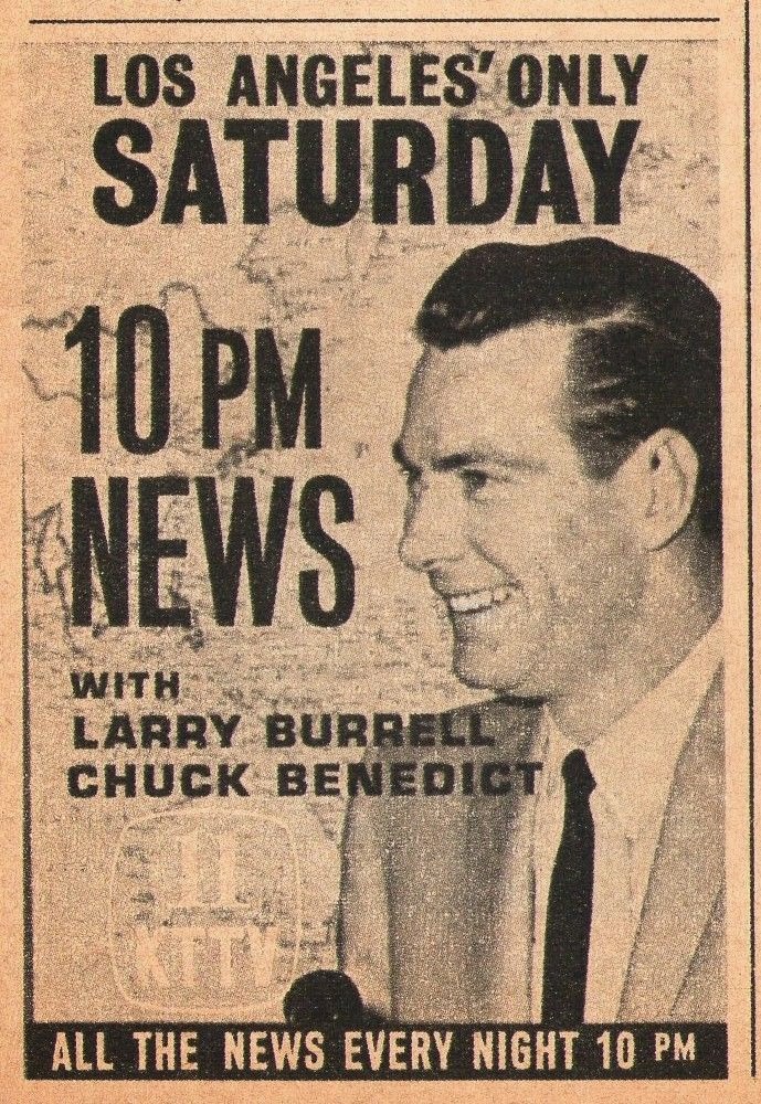 LOS ANGELES TV NEWS ANCHORS & REPORTERS: 1963