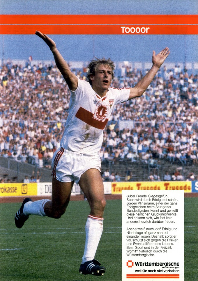 PUB. Württembergische. Jürgen Klinsmann.