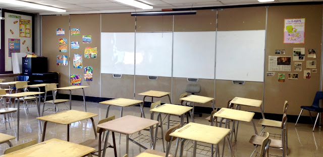 7th grade ELA classroom