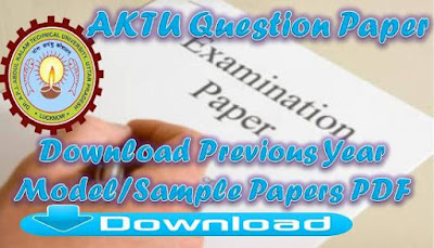 AKTU Question Paper