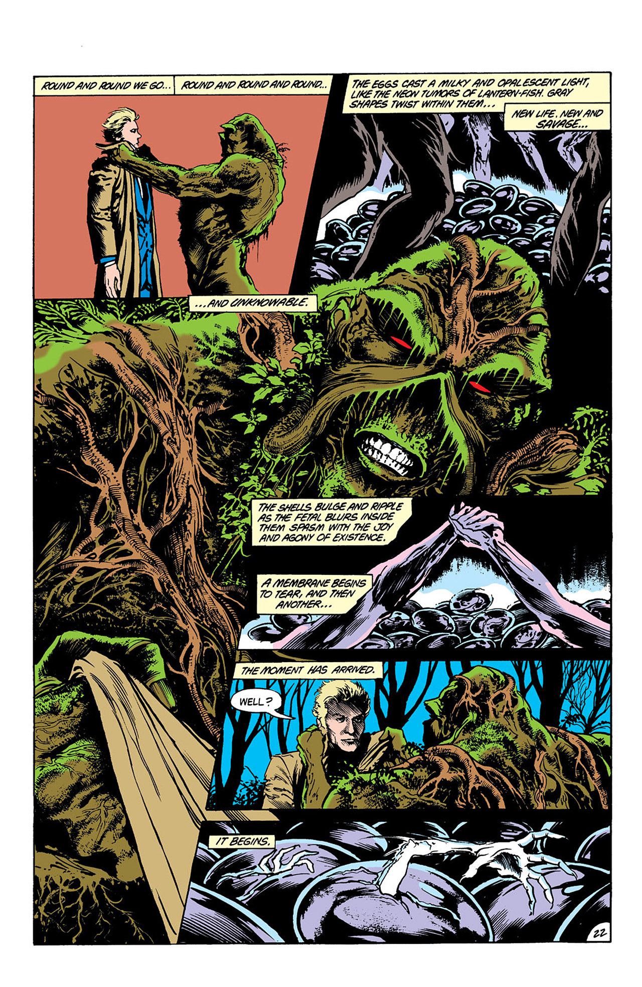 Read online Swamp Thing (1982) comic -  Issue #38 - 22