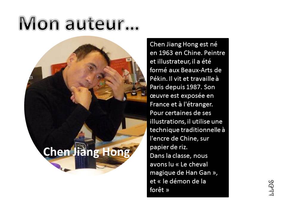 Affichage auteurs fantastiques