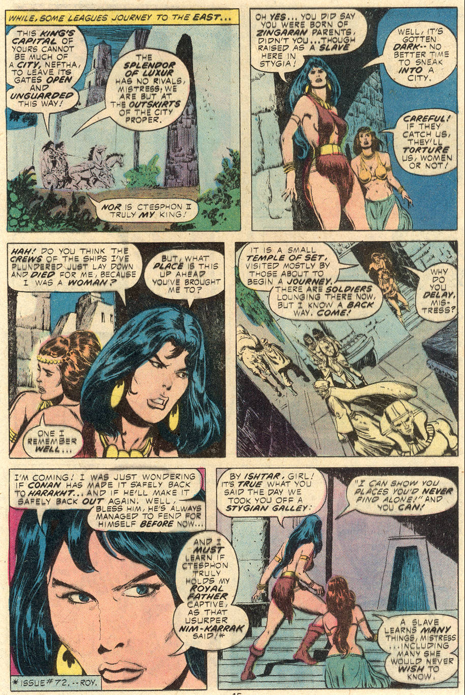 Read online Conan the Barbarian (1970) comic -  Issue #84 - 10