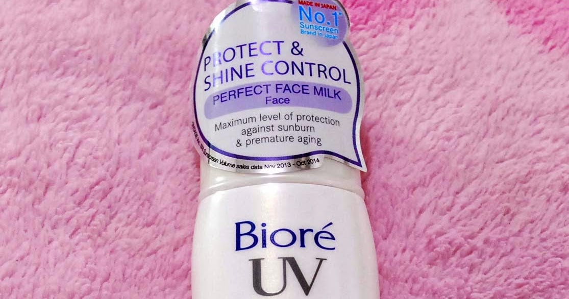 Peachy Pink Sisters: Review : Biore UV Perfect Face Milk