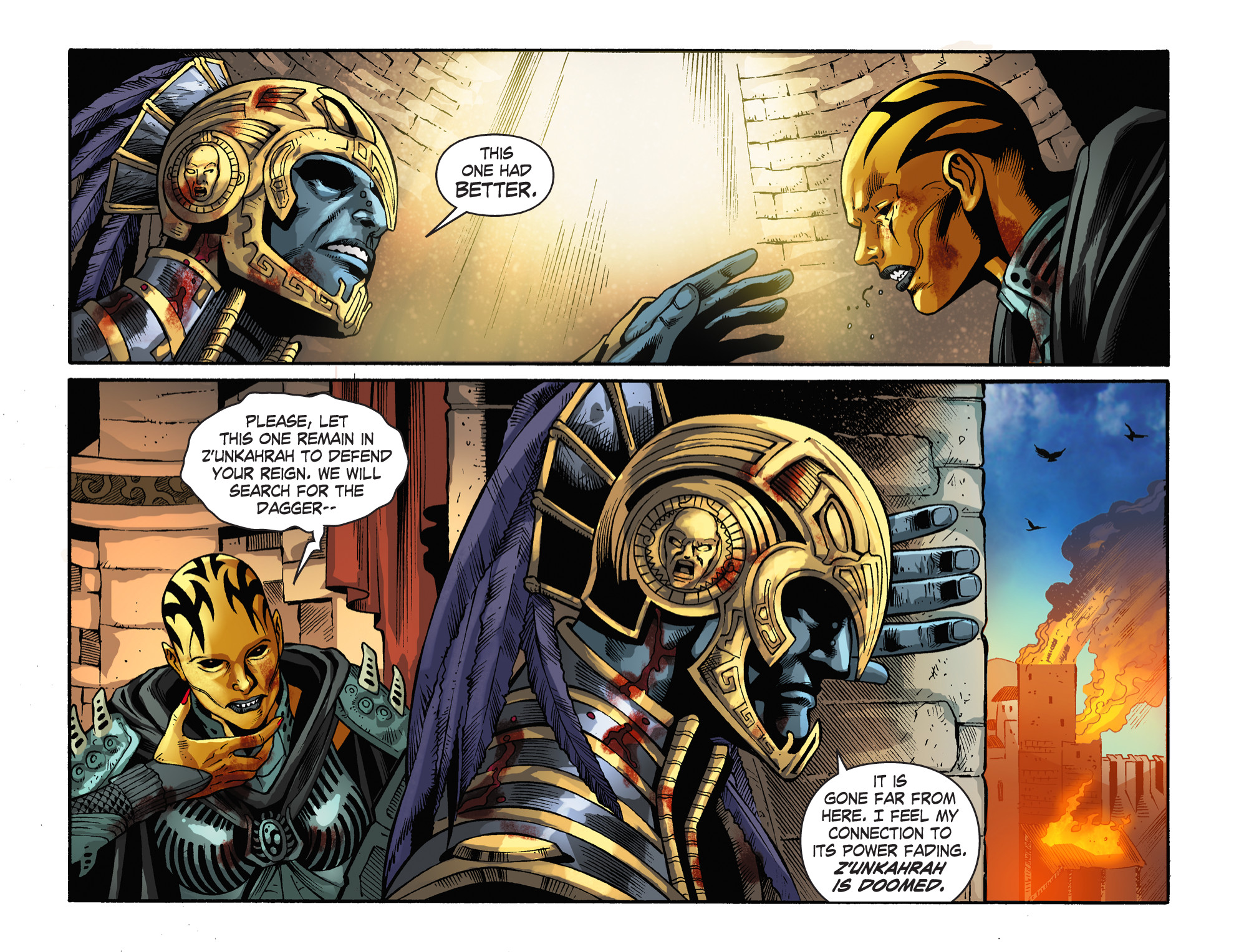 Read online Mortal Kombat X [I] comic -  Issue #18 - 21