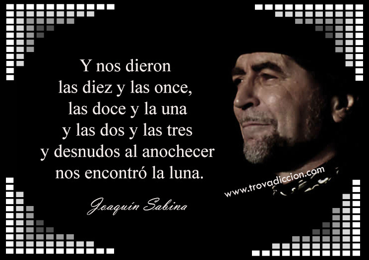 Y nos dieron las diez Joaquín