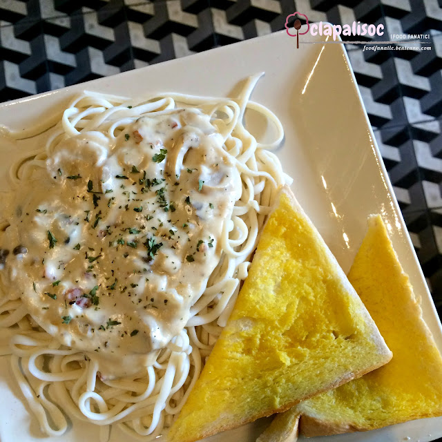 White Sauce Pasta from Shutter Cafe