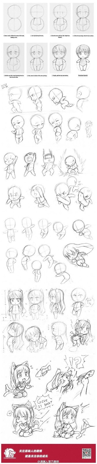 Cara Menggambar Karakter Chibi Dengan Mudah - Teknologic