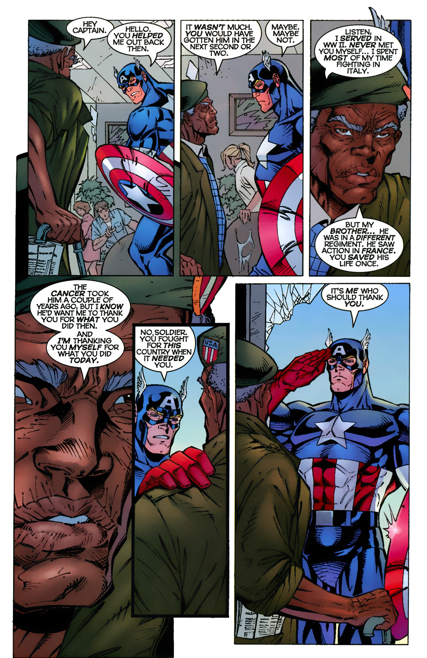 Read online Captain America (1996) comic -  Issue #8 - 13