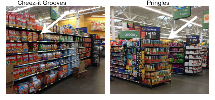Where to find Cheez-it's and Pringles at Walmart. Where to find Cheez-its and pringles at Walmart