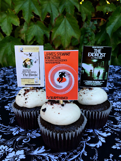 Horror Movie Halloween Cupcake Toppers | www.jacolynmurphy.com