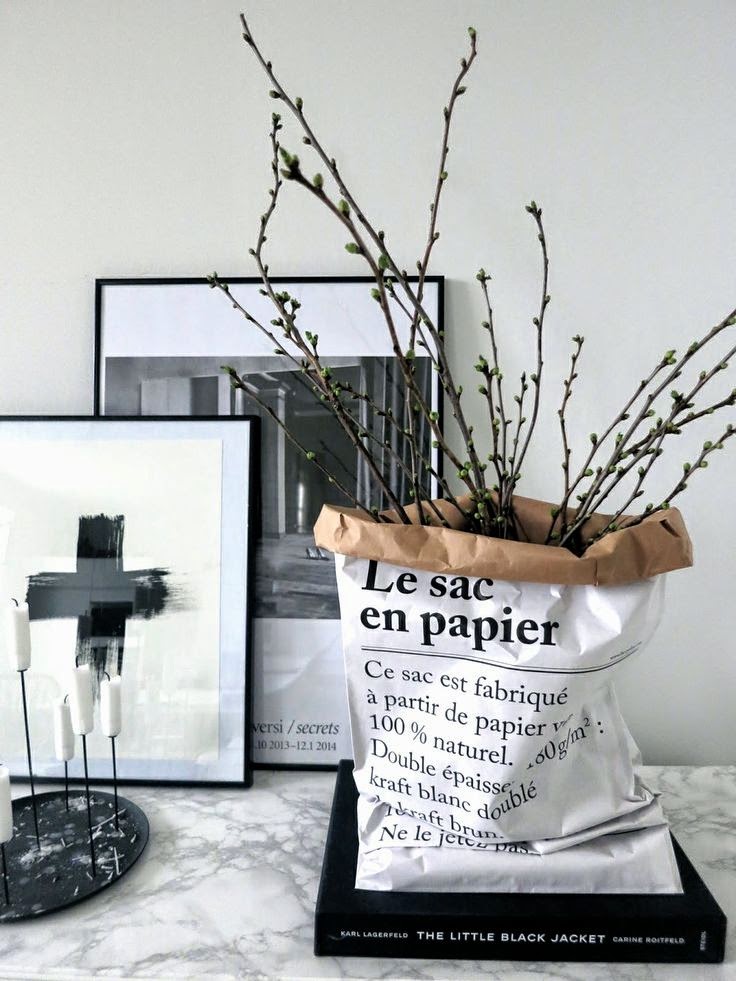 Le Sac En Papier O The Paper Bag Un Nuevo Accesorio En Casa