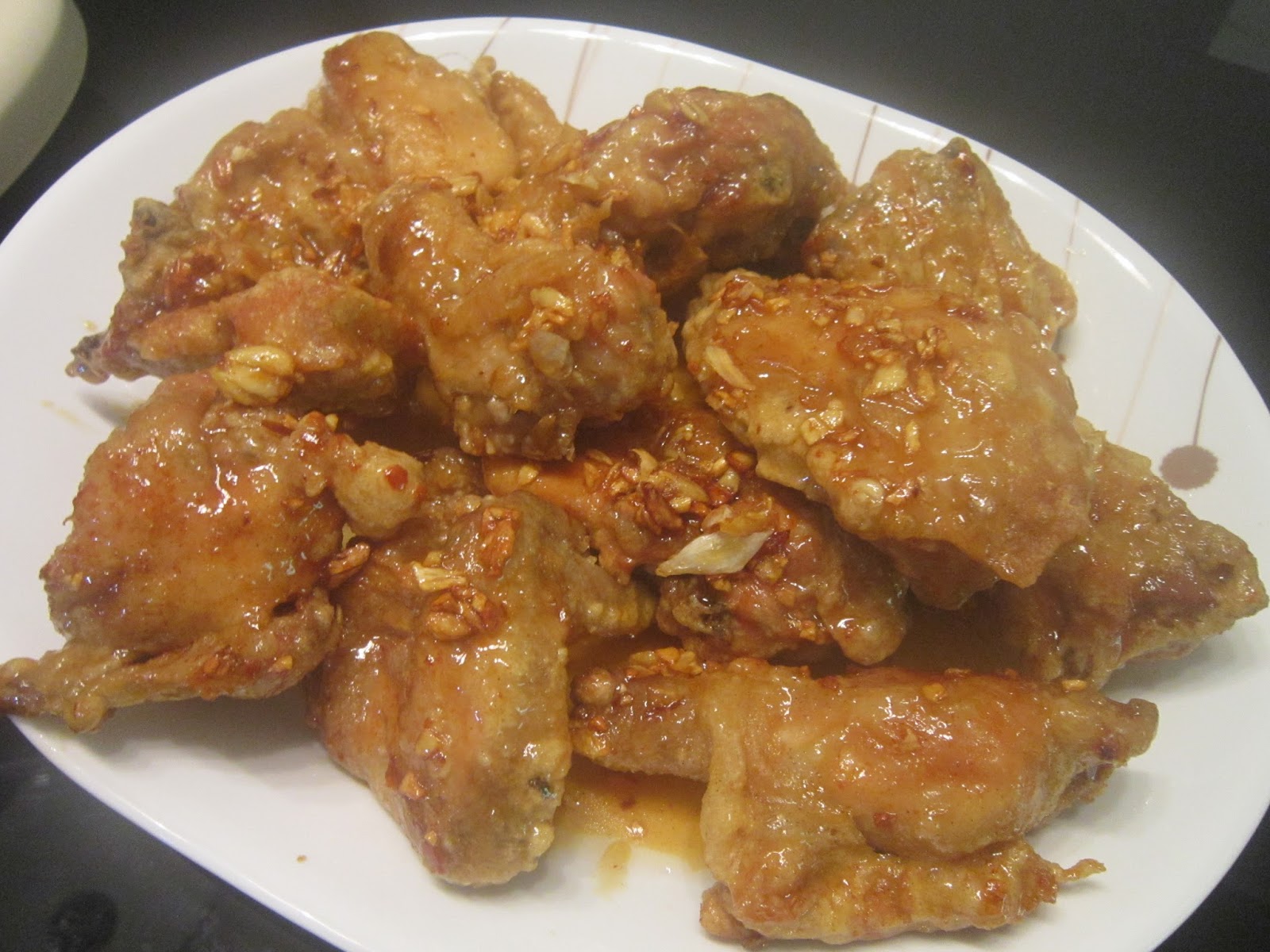 HONEYGARLIC GLAZE FRIED CHICKEN