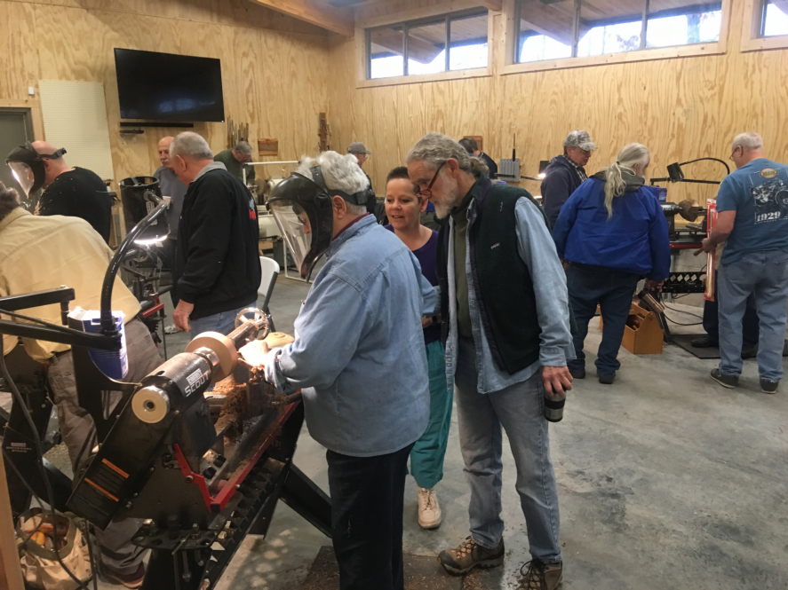 Wisdom of the Hands turning.