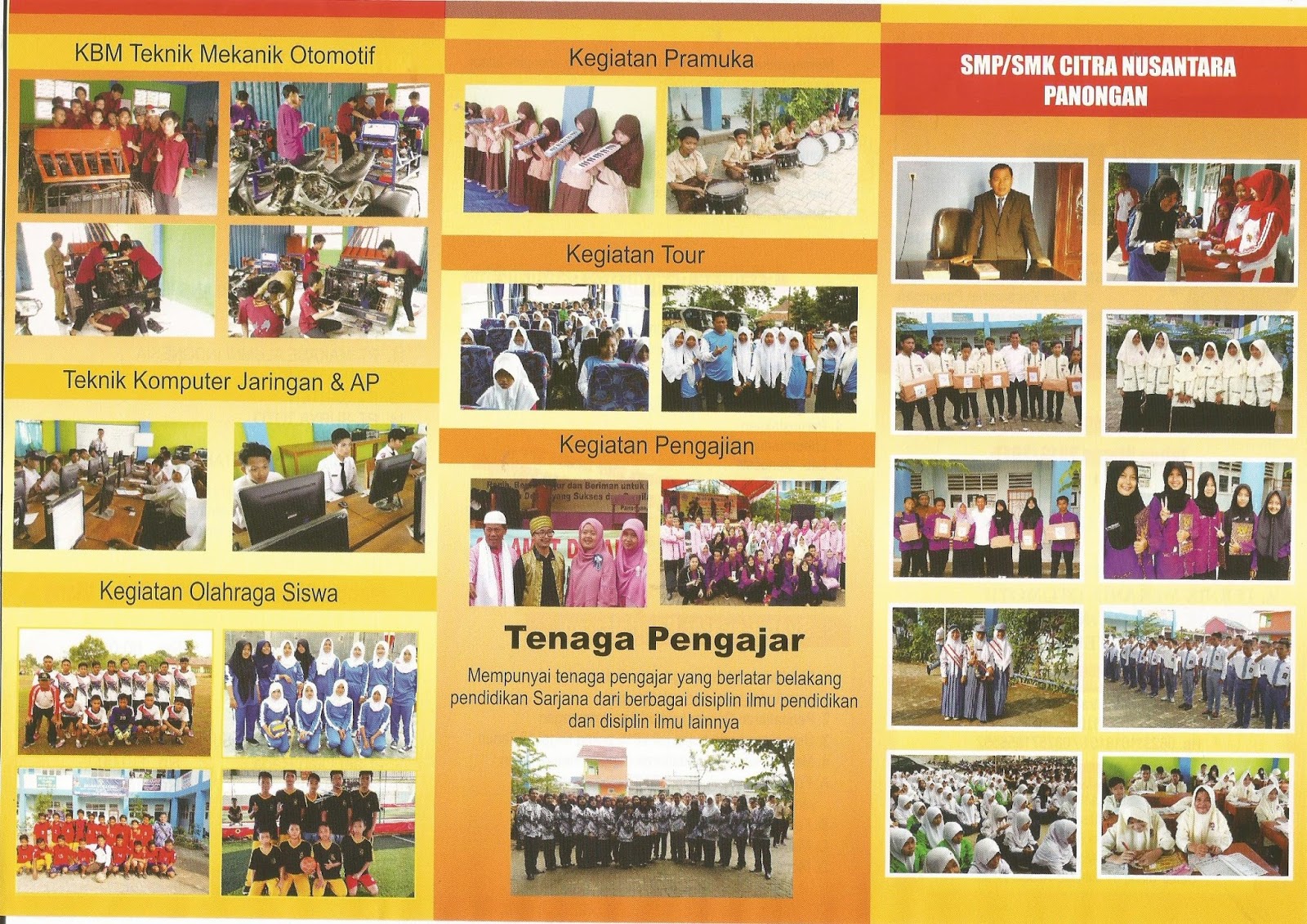 SMK CITRA NUSANTARA PANONGAN: BROSUR SMK CITRA NUSANTARA