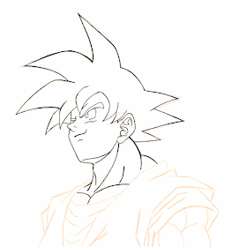 20 Desenhos do Son Goku para Colorir e Imprimir - Online Cursos Gratuitos