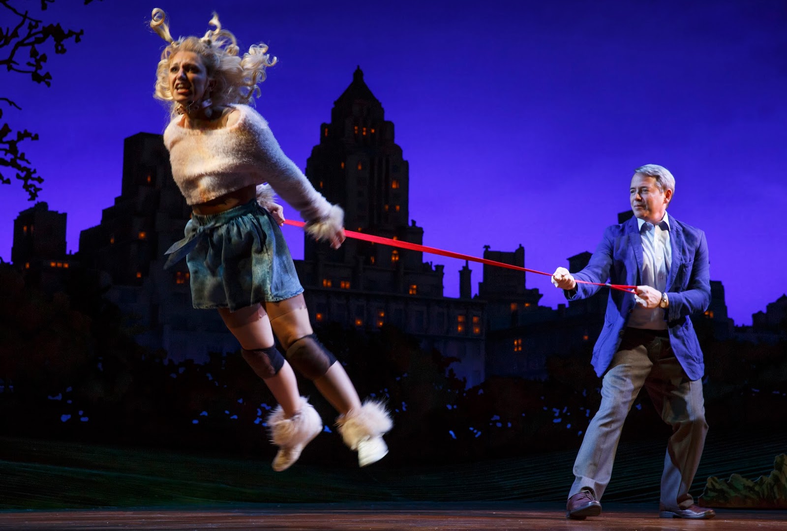 Reflections in the Light Broadway Theater Review Sylvia with Matthew