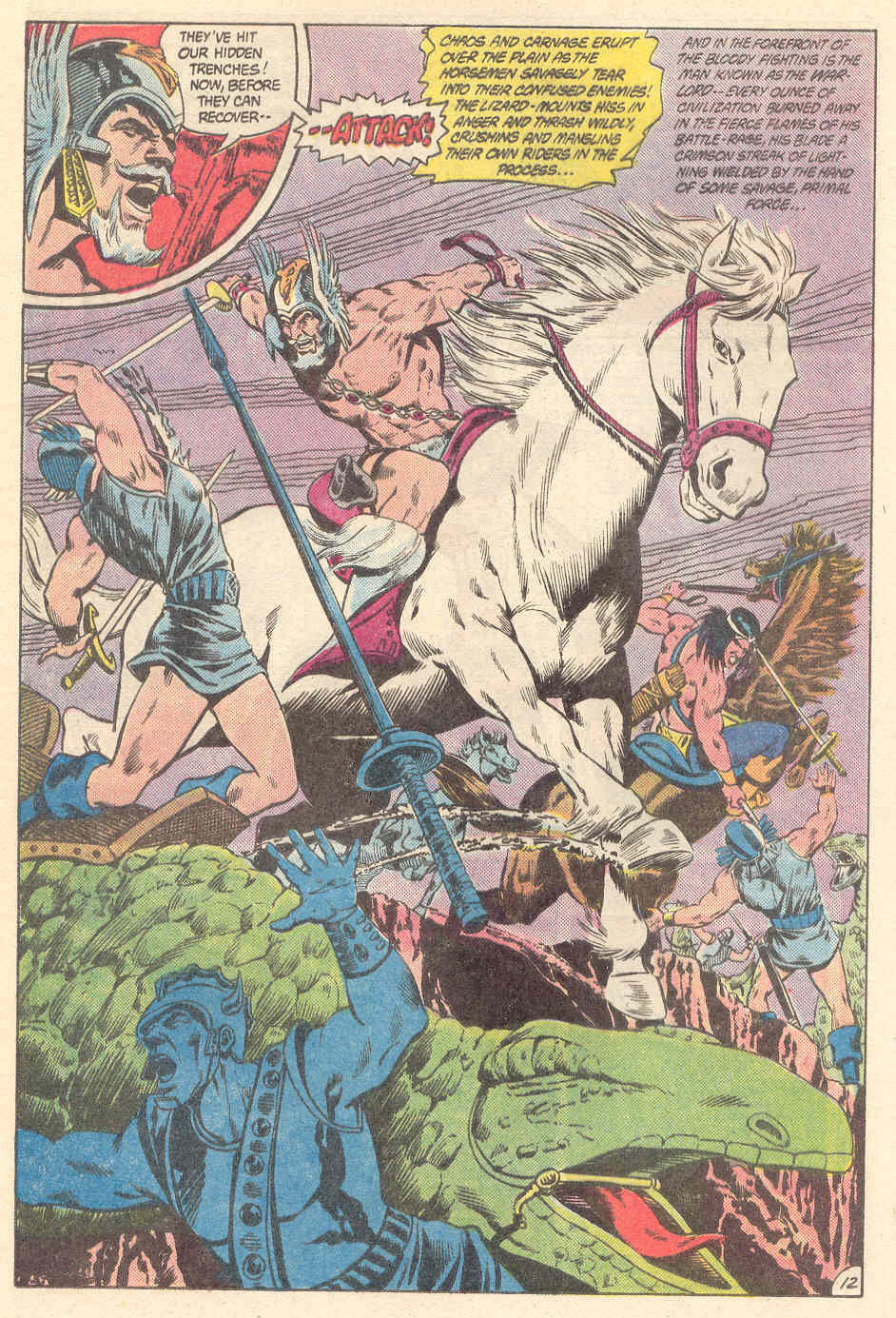 Read online Warlord (1976) comic -  Issue #93 - 12