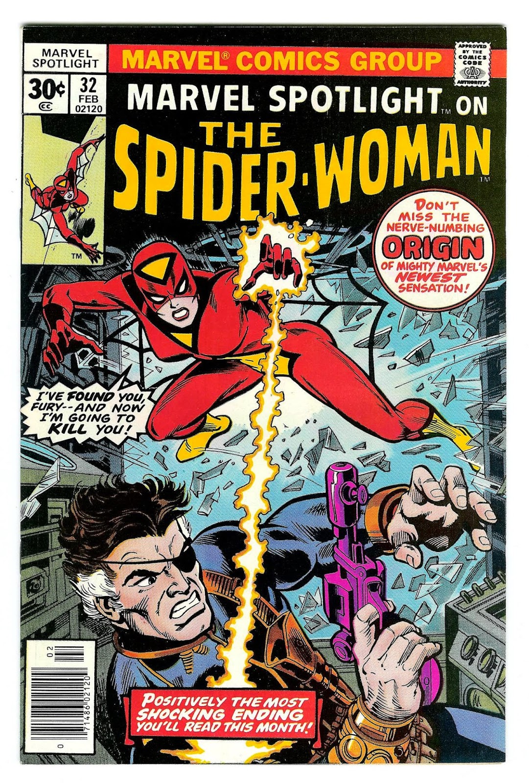 Marvel Spotlight 32 - Spider-Woman - Primera aparición