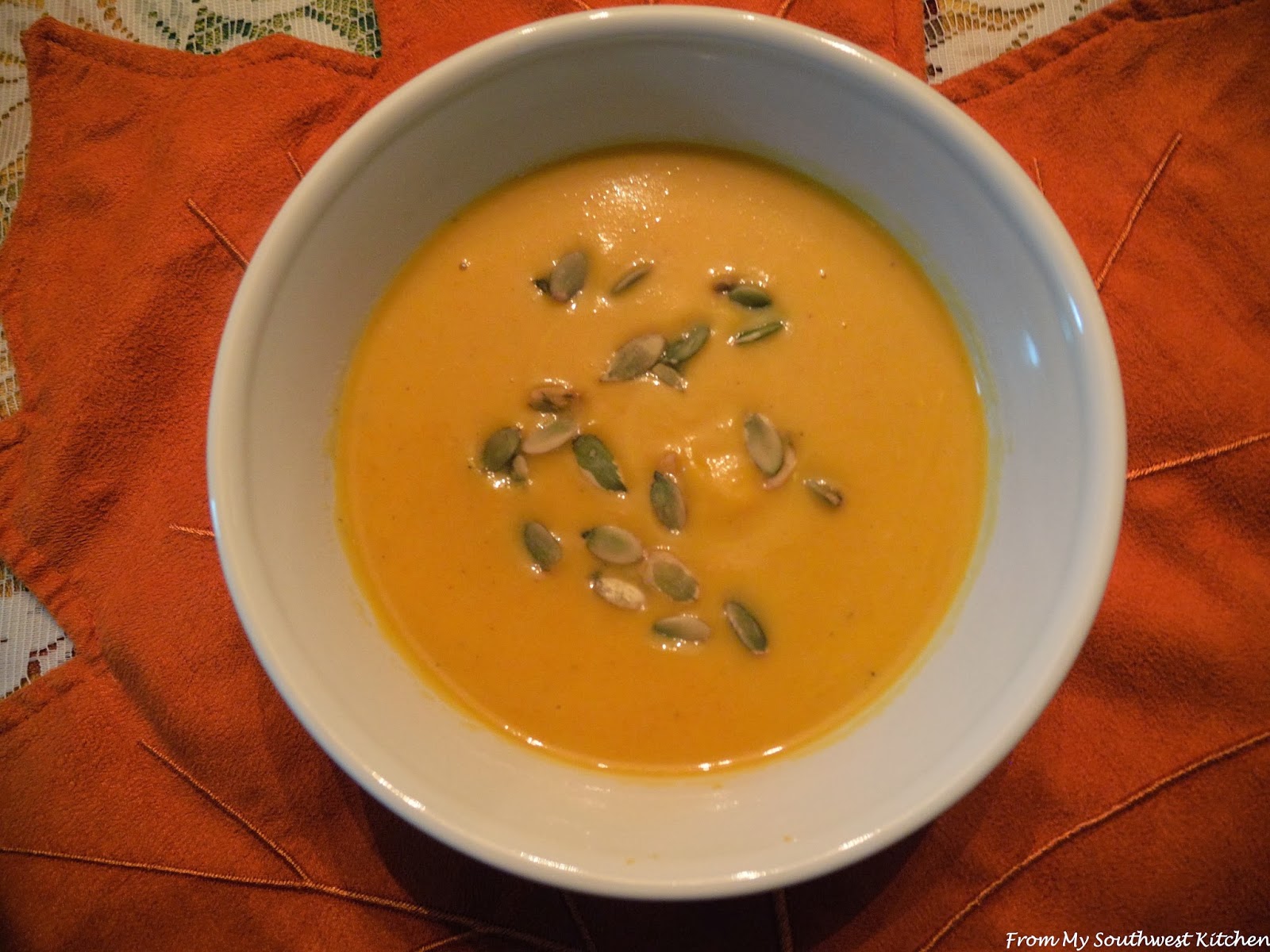 From My Southwest Kitchen Butternut Squash Soup