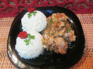 Tocanita de curcan cu orez