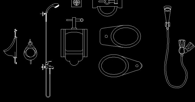 Thư viện thiết bị vệ sinh cad, bếp và thiết bị điện ...