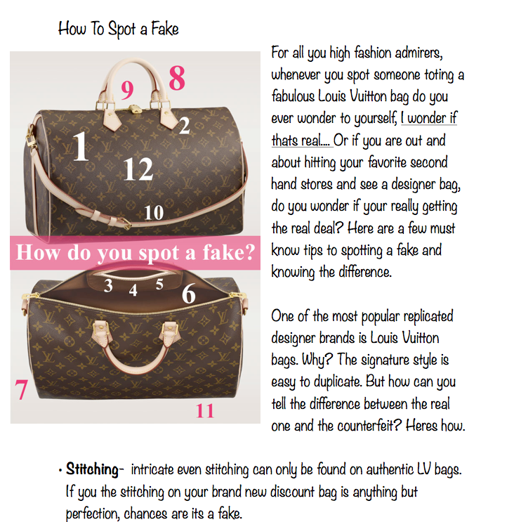 How To Spot Fake Alma Louis Vuitton Paul Smith