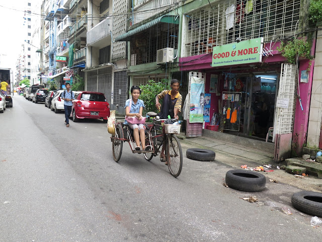 Calles de Yangón