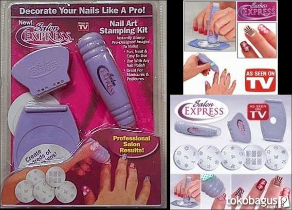 1. Nail Art Stamping Kit - eBay - wide 3